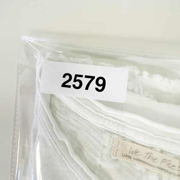 Free People We The Free Tee Shirt White - L - Picture 7 of 7